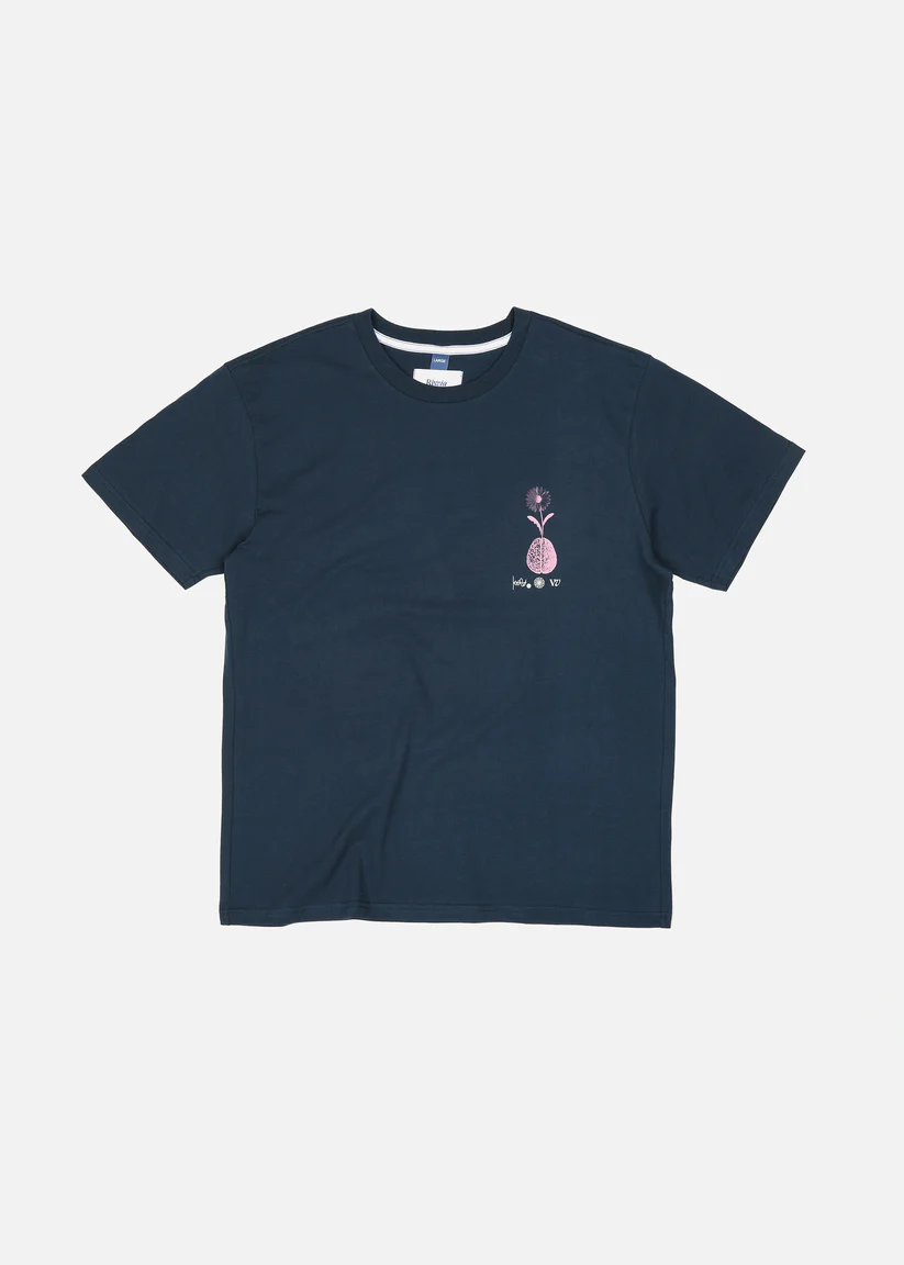 Rivvia Brian Growth T-Shirt - Slate Blue