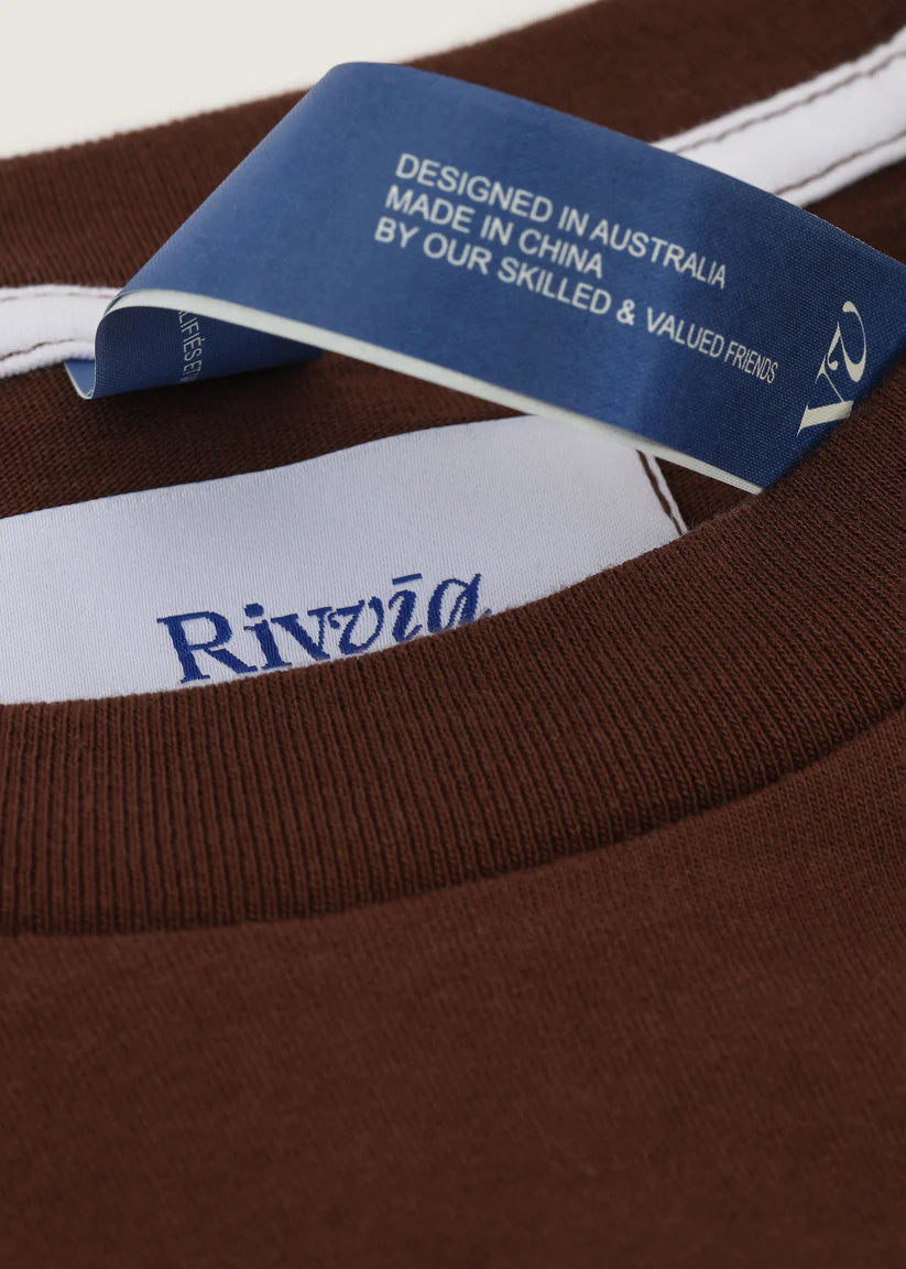 Rivvia Projecting T-Shirt - Chestnut