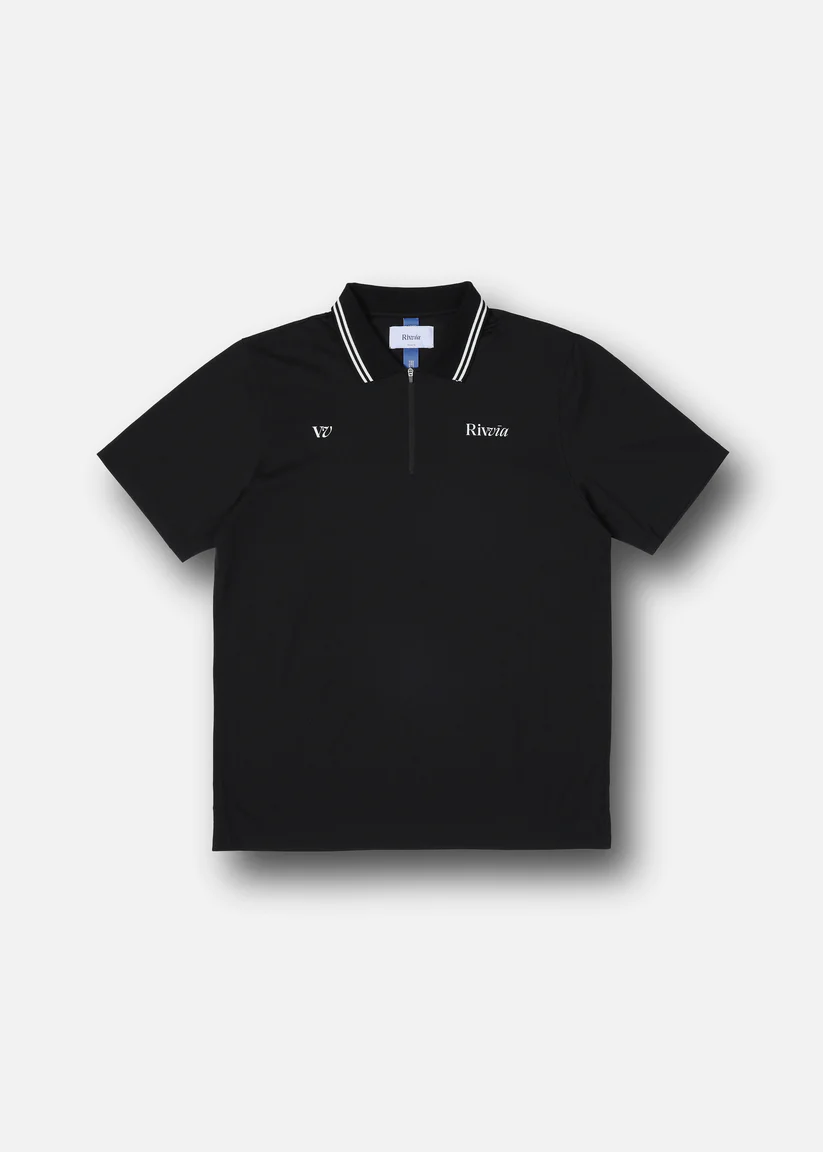 Rivvia Projects  RPL SS Polo - Black