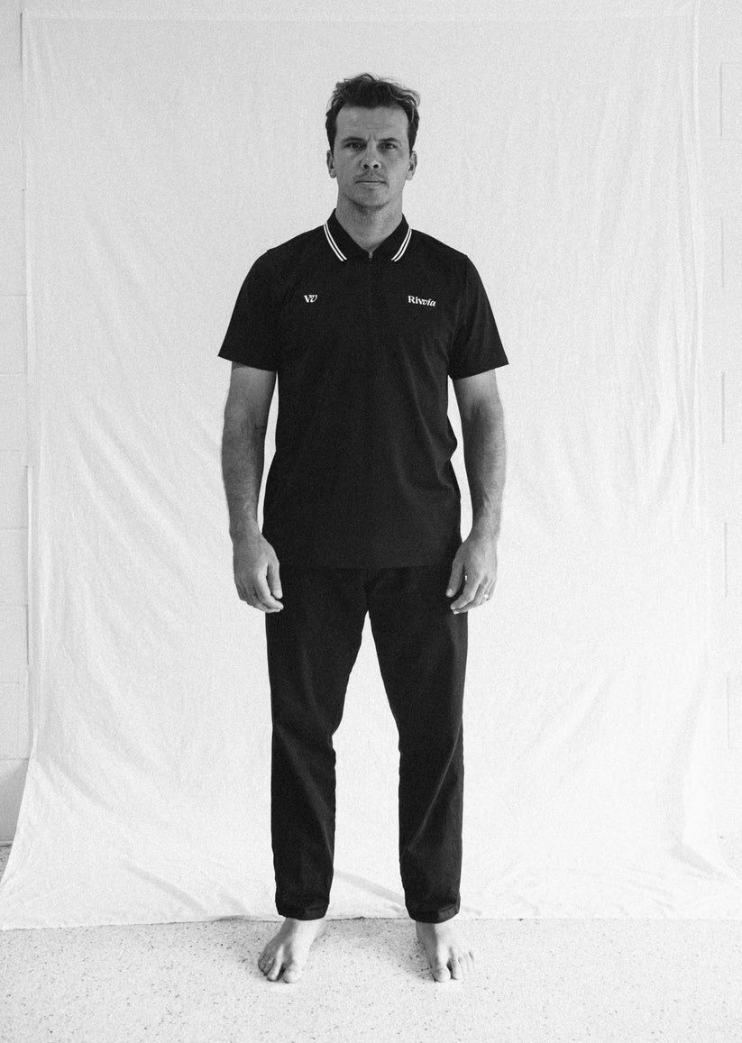 Rivvia Projects  RPL SS Polo - Black