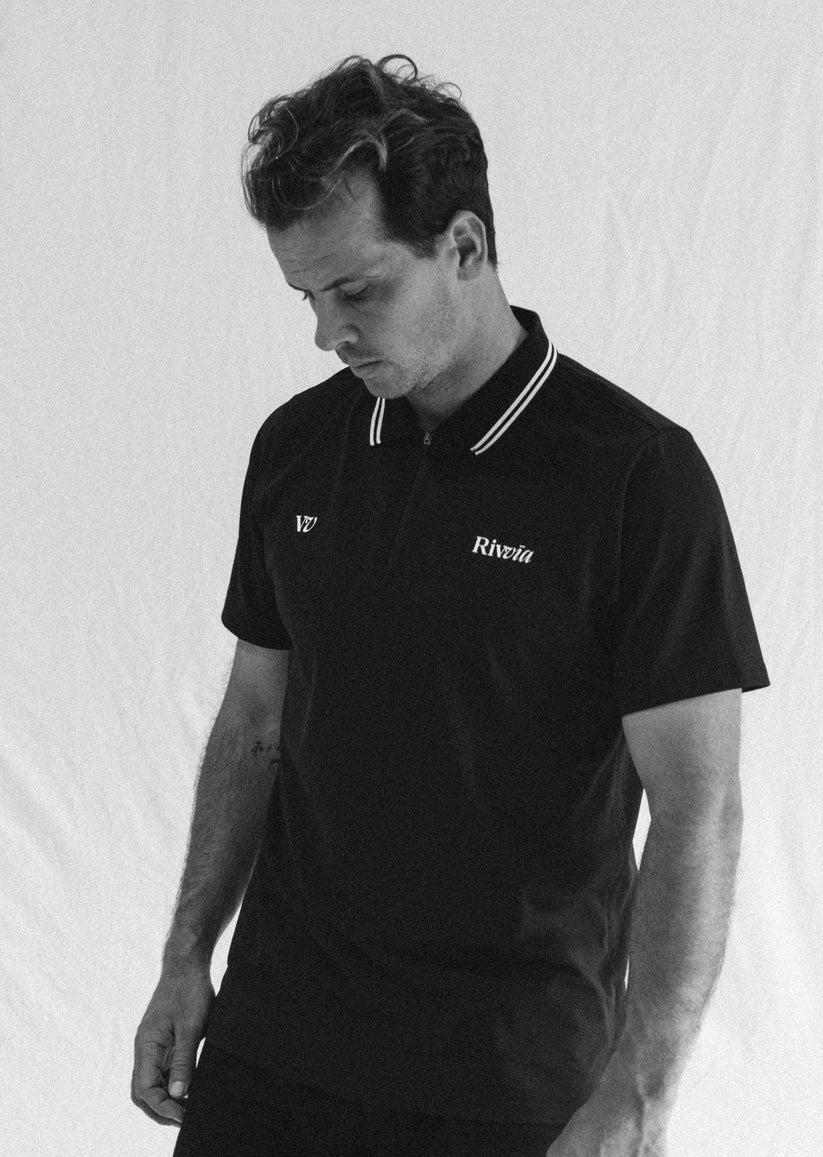 Rivvia Projects  RPL SS Polo - Black
