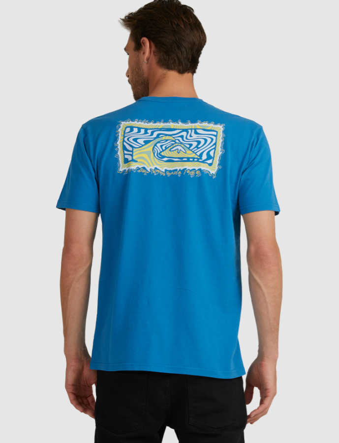 Quiksilver Surf Trippin SS Tee - Vallarata Blue