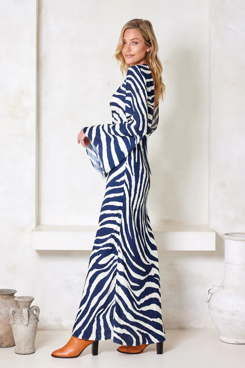 Tigerlily Zoya Ezra Maxi Gown - Ink
