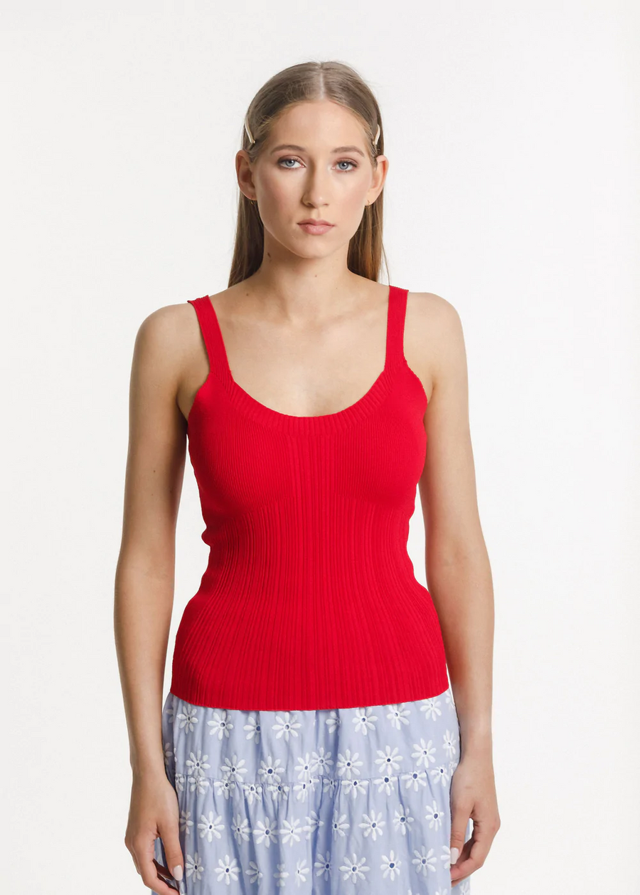 Thing Thing Neva Tank - Red