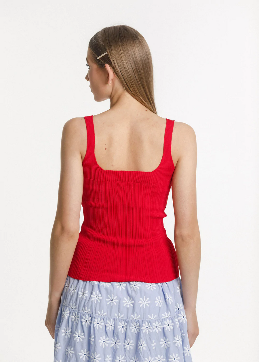 Thing Thing Neva Tank - Red