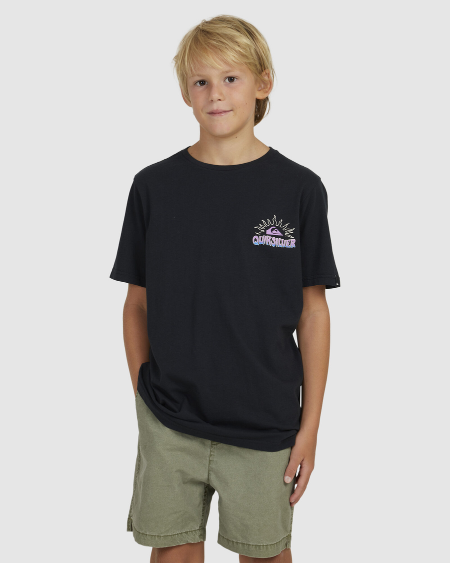 Quiksilver Snake Whisperer Youth SS - Black