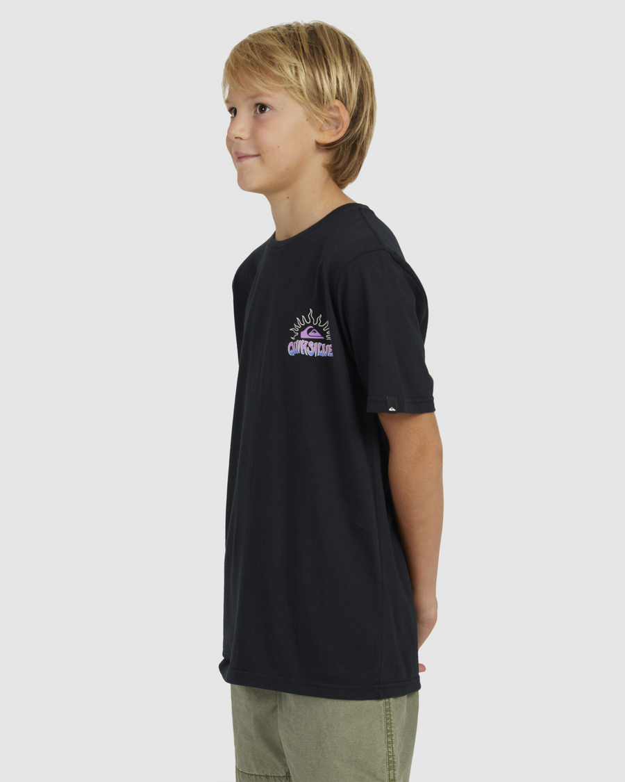 Quiksilver Snake Whisperer Youth SS - Black