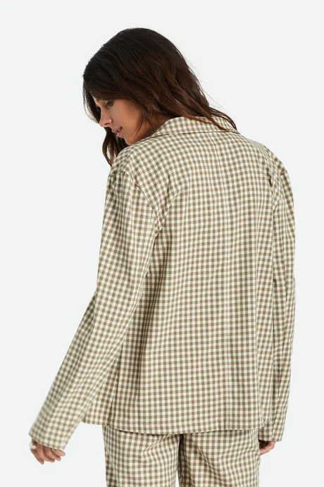 Brixton Thurston Blazer- Twig/Whitecap