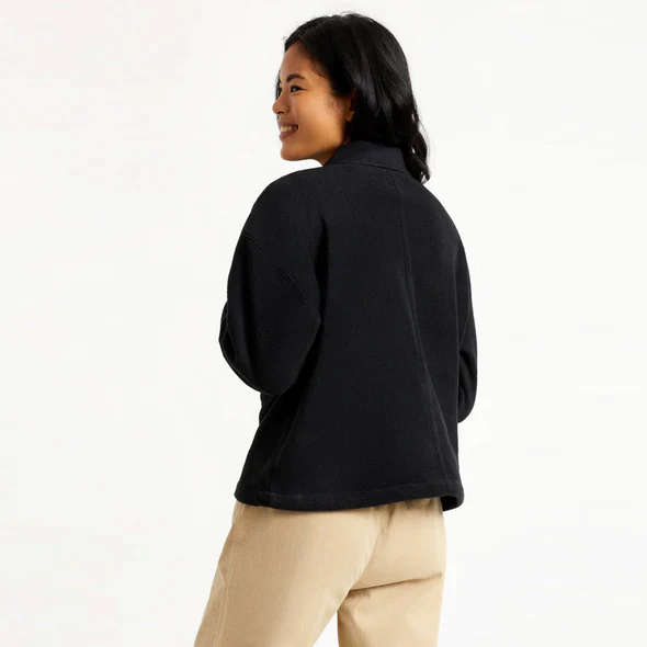 Brixton Bowery W L/S Arctic Stretch Flannel - Black