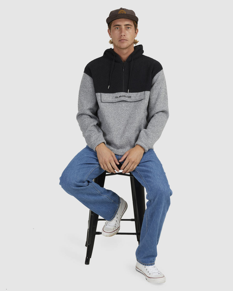 Quiksilver Loden Quarter Zip - Black