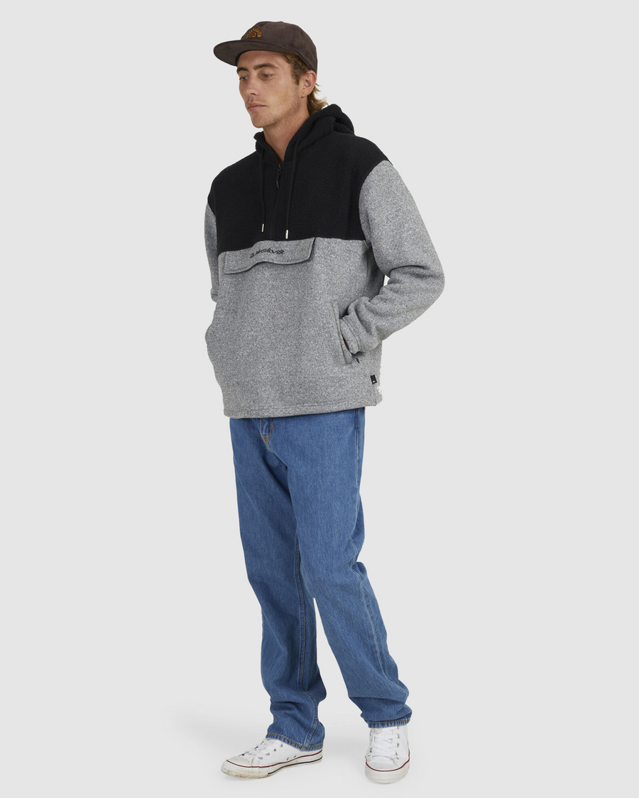 Quiksilver Loden Quarter Zip - Black