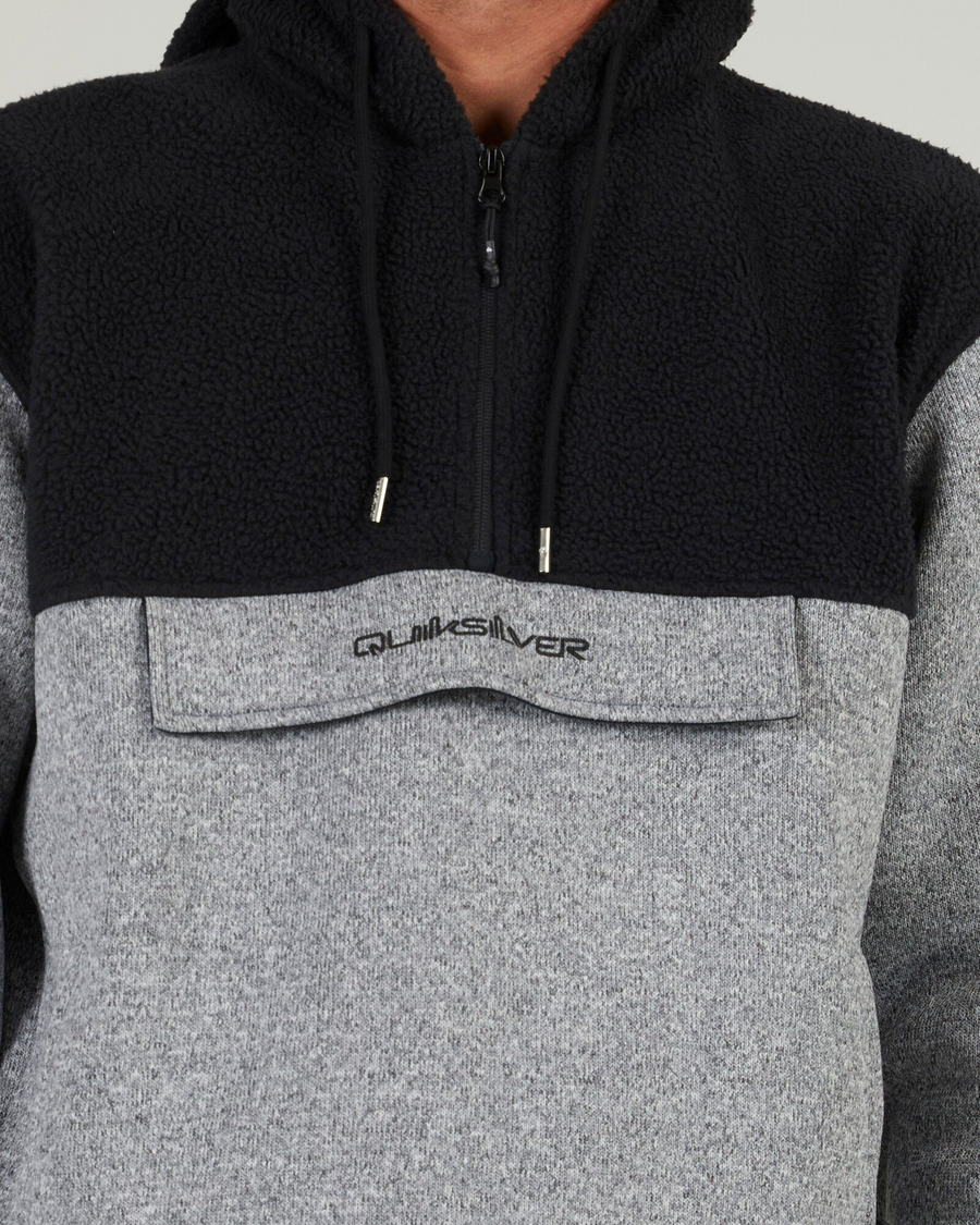 Quiksilver Loden Quarter Zip - Black