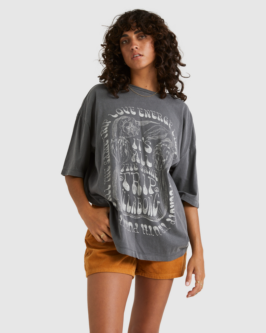 Billabong It's A Trip Tee - Off Black