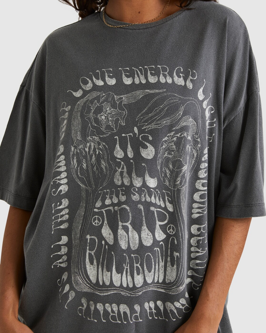 Billabong It's A Trip Tee - Off Black