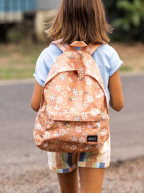 Roxy Sugar Baby Girl Backpack Toasted Nut Retro Oasis Surf NZ