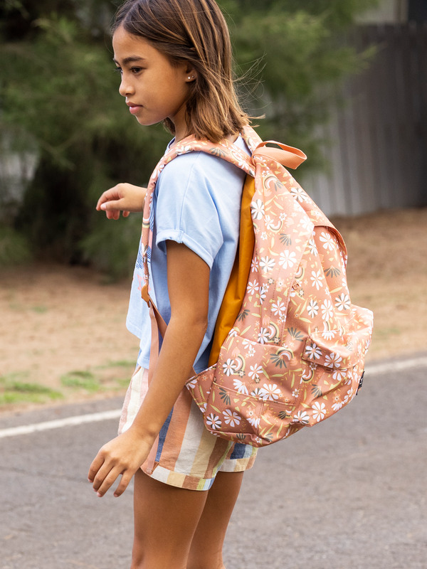 Roxy Sugar Baby Girl Backpack Toasted Nut Retro Oasis Surf NZ