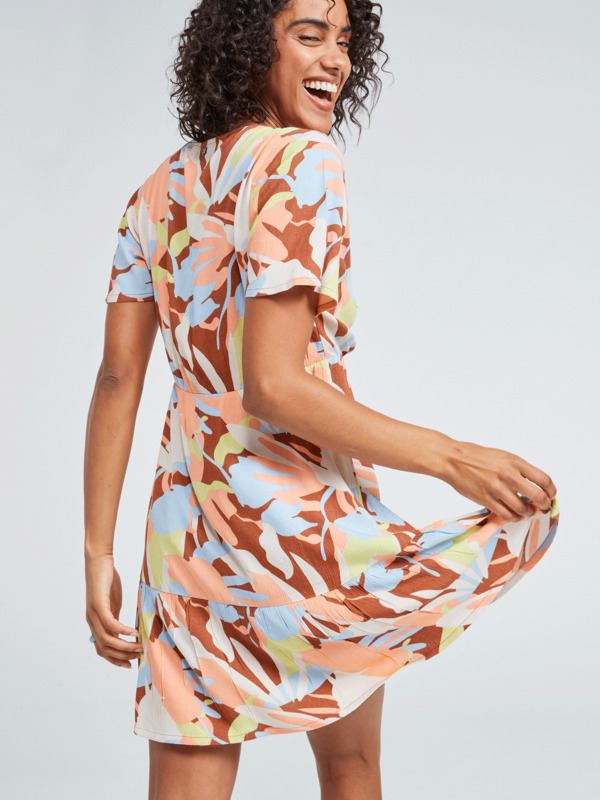 Roxy Summer Flow Dress - Rustic Flow Floraldelic