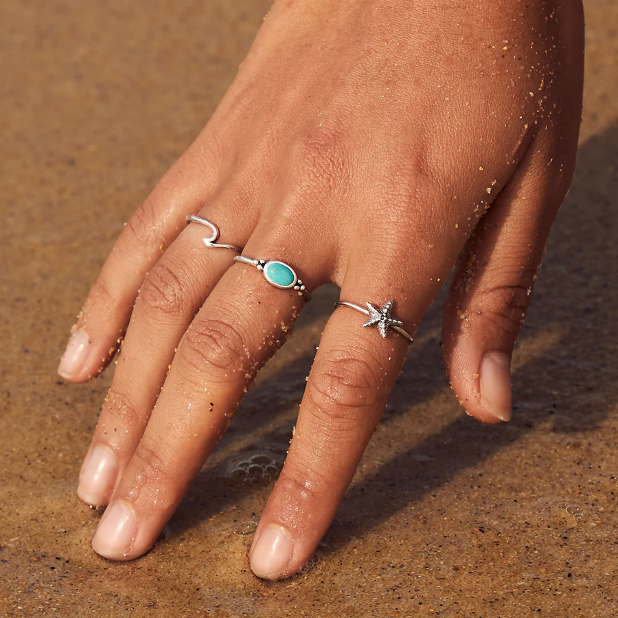 Midsummer Star Visionary Turquoise Ring